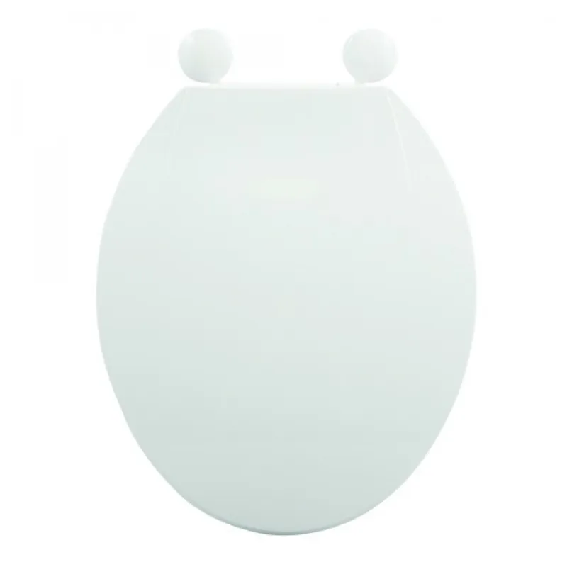 Certifié Abattant WC – Polypropylène – Charnières PS – Blanc