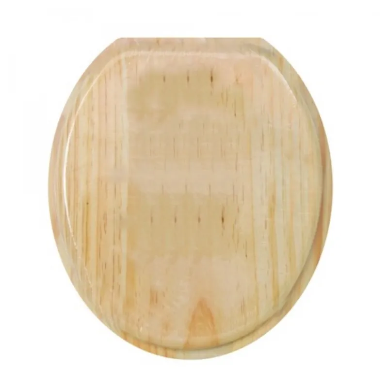 Abattant WC – MDF – Charnières PS – Décor Pin – Beige Prix Promo