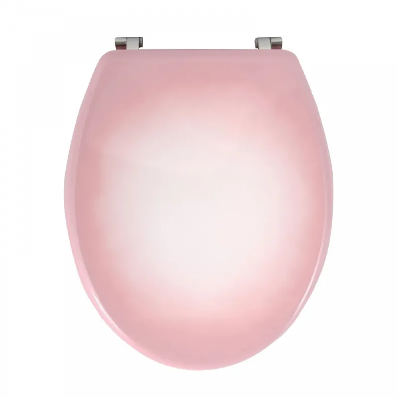 Affaire À Saisir Abattant WC – MDF – Charnières Inox – Rose