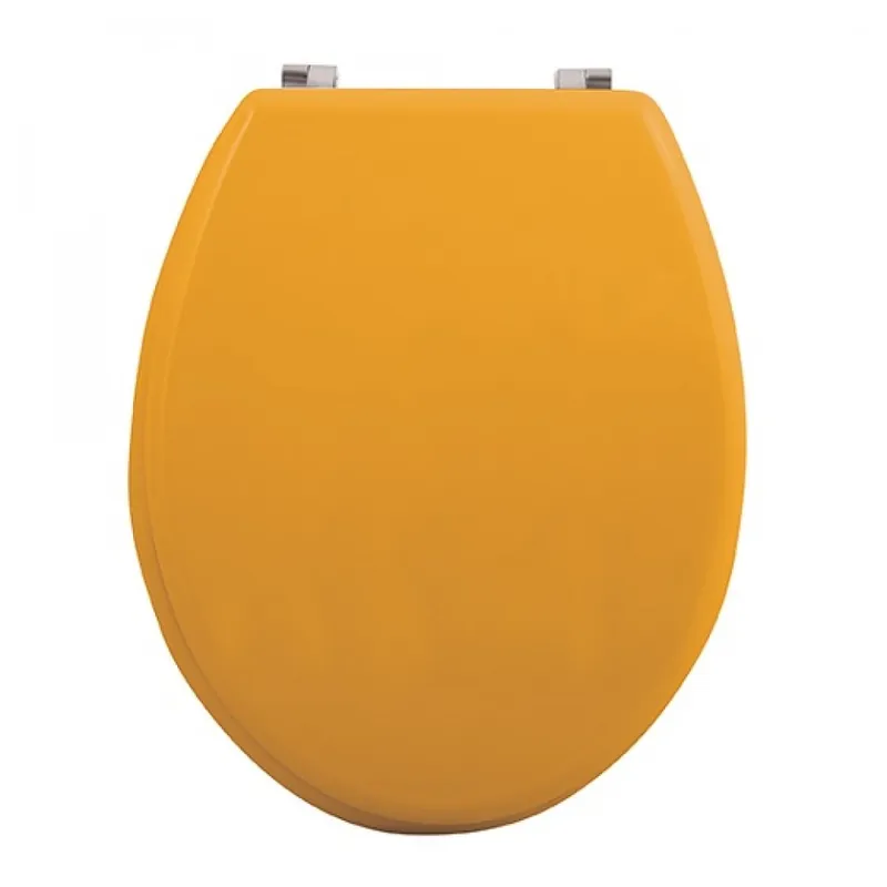 Abattant WC – MDF – Charnières Inox – CLEO – Safran mat Prix Réduit