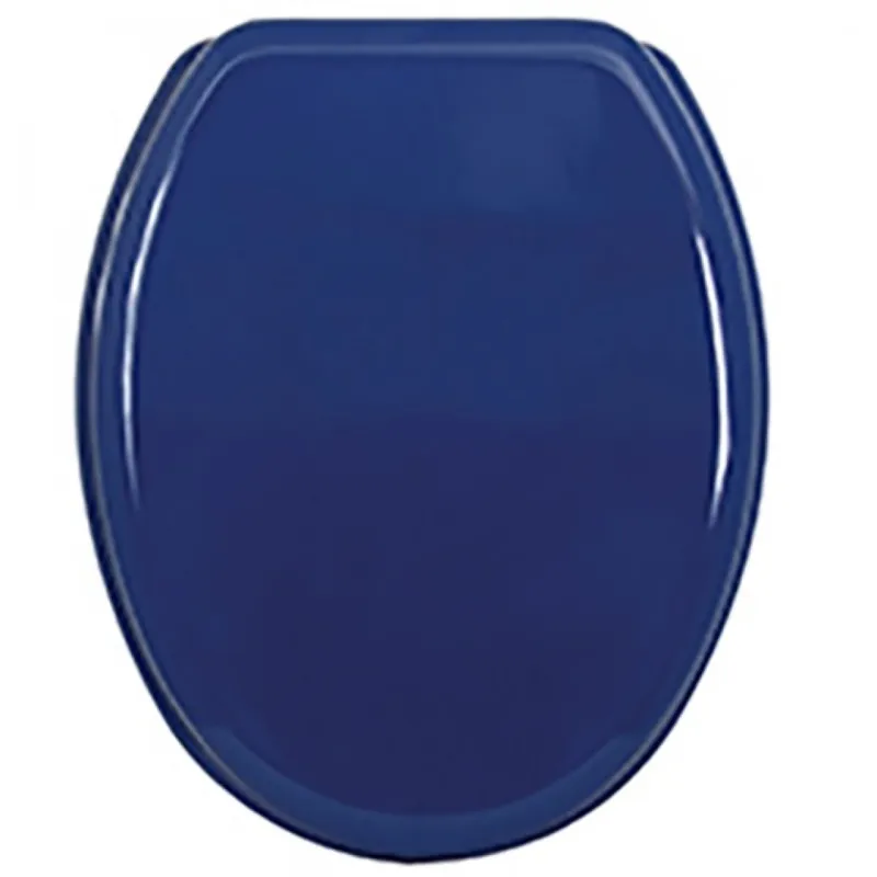 Offre Limitée Abattant WC – MDF – Charnières Inox – Bleu Foncé
