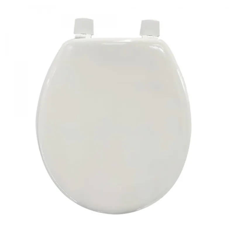 Remise Abattant WC – MDF – Charnières Plastique – Blanc