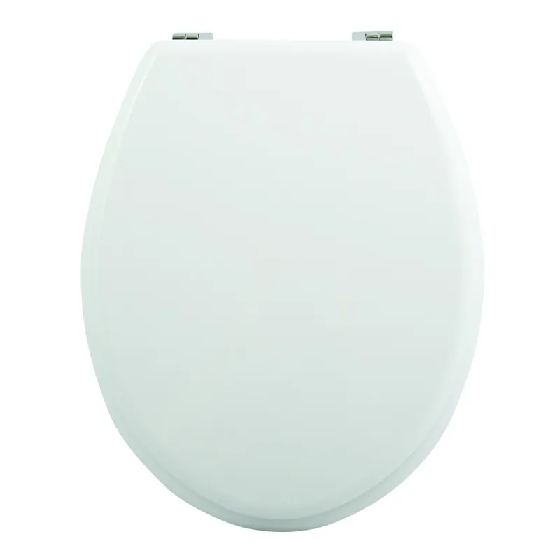 Remise Abattant WC – MDF – Charnières zinc – Blanc