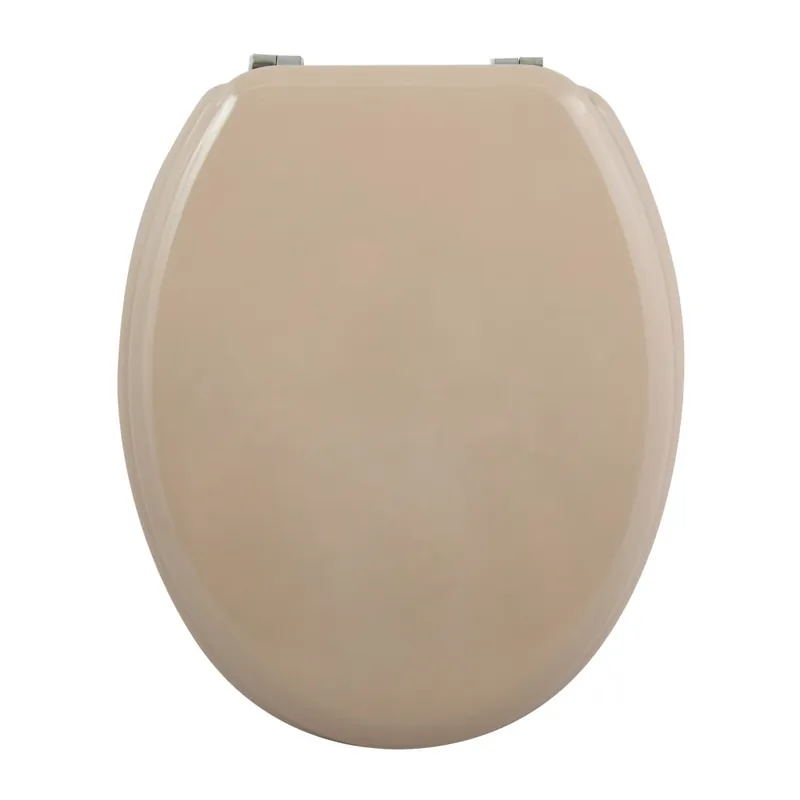 Abattant WC – MDF – Charnières Inox – CLEO – Beige Offre Spéciale