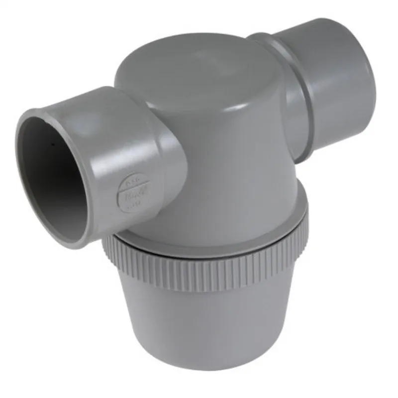 Siphon de parcours PVC horizontal à coller – diamètre 40 mm – YH1C Bon Plan