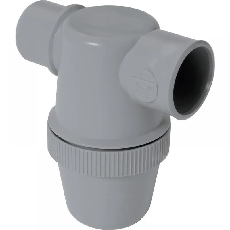 Siphon de parcours PVC horizontal à coller – diamètre 32 mm – YF1C Offre Limitée