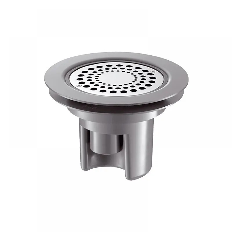 Seulement Aujourd’hui Siphon sol souple avec grille inox Ø114 mm – sortie intégrée Ø40 mm