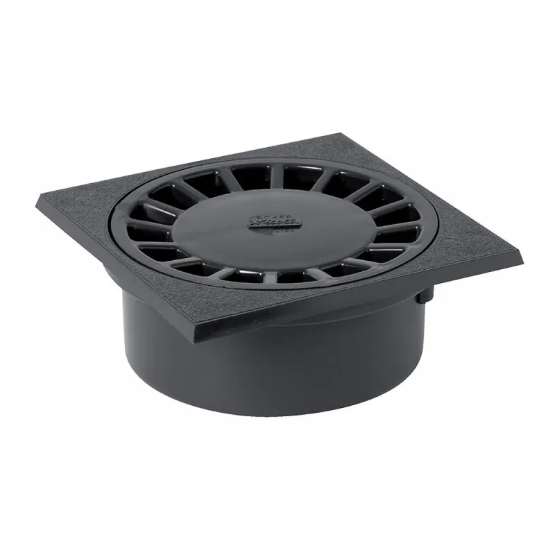 Affaire À Saisir Siphon de sol PVC 150×150 mm à emboîture incorporée verticale SC456