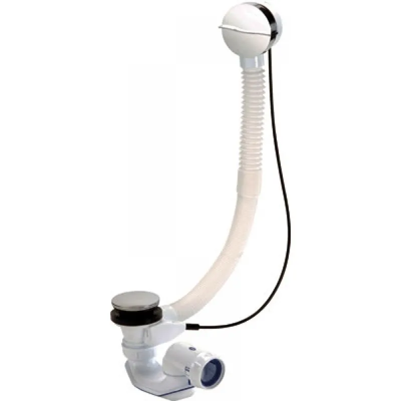 Vidage automatique de baignoire Easybain avec siphon bi-matière Nouvelle Collection