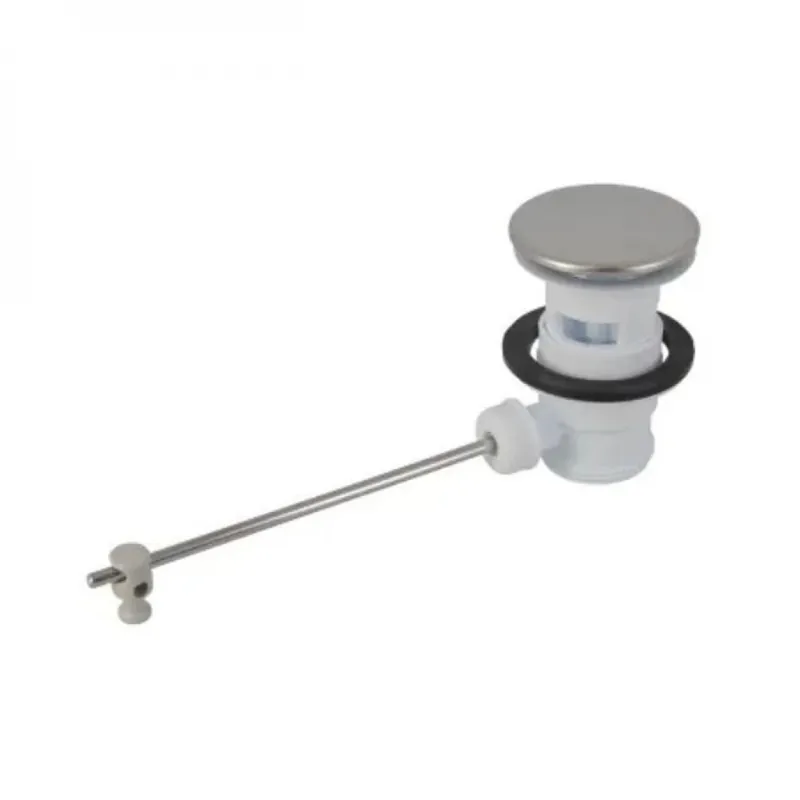 Prix Bas Bonde de lavabo automatique sans tirette – en polypropylène blanc