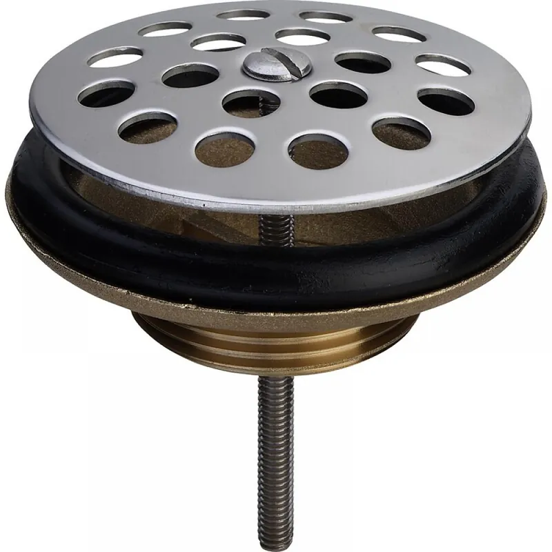 Dernier Modèle Bonde à grille laiton pour évier en grès – diamétre 80 mm