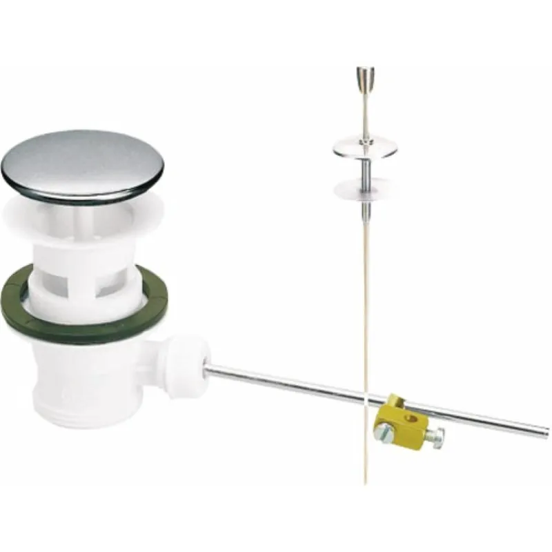 Bonde de lavabo à clapet plastique -en polypropylène Expédition Rapide