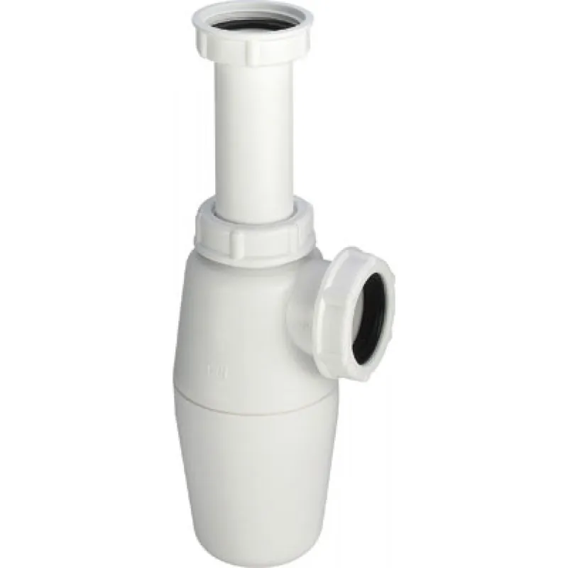 Siphon d'évier à grand culot réglable en hauteur – garde d'eau 50 mm Dernière Chance