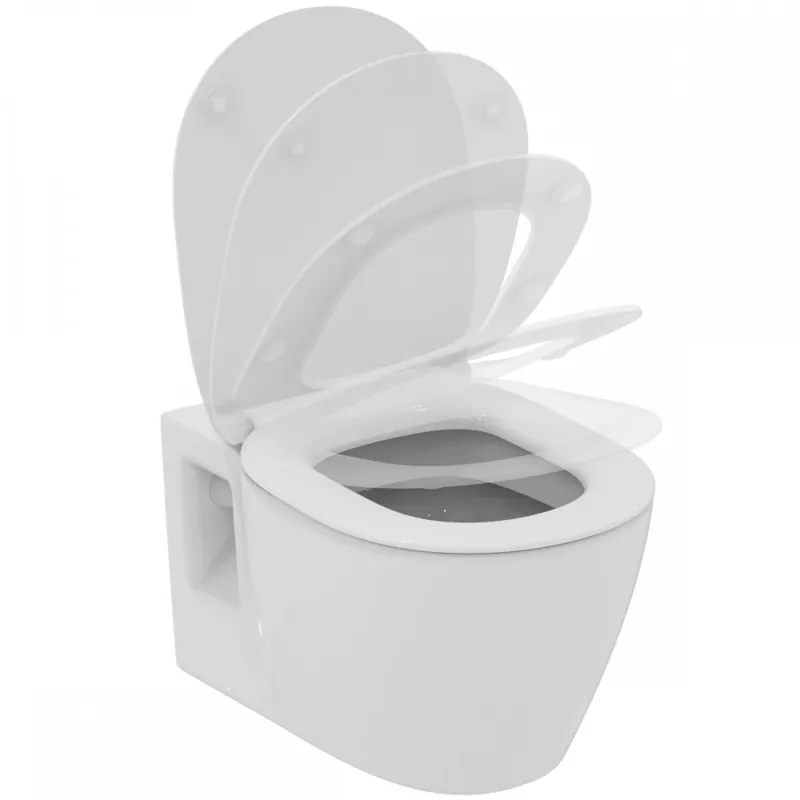 Cuvette WC suspendue carénée avec chasse directe – Connect Quantité Limitée