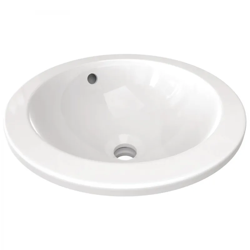 Vasque à encastrer par-dessous – ronde – non percée – Connect Commander Vite