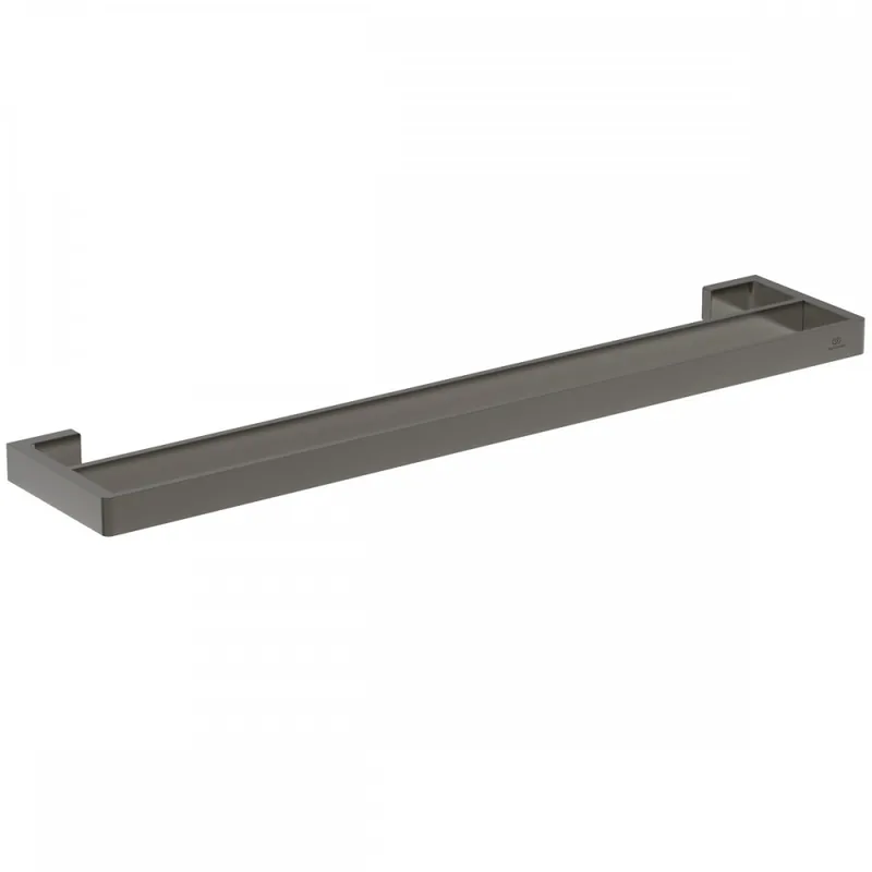 Porte-serviettes mural – double barre – carré – Conca Acheter Direct