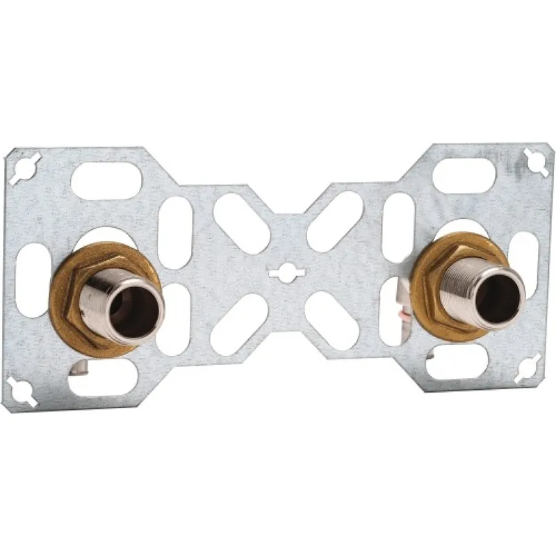 Acheter En Ligne Platine de raccordement robinetterie de douche – pour cloison – R'Fix