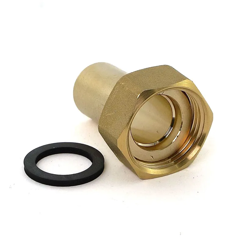Raccord bronze – 2 pièces embout mâle femelle à visser Nouveauté
