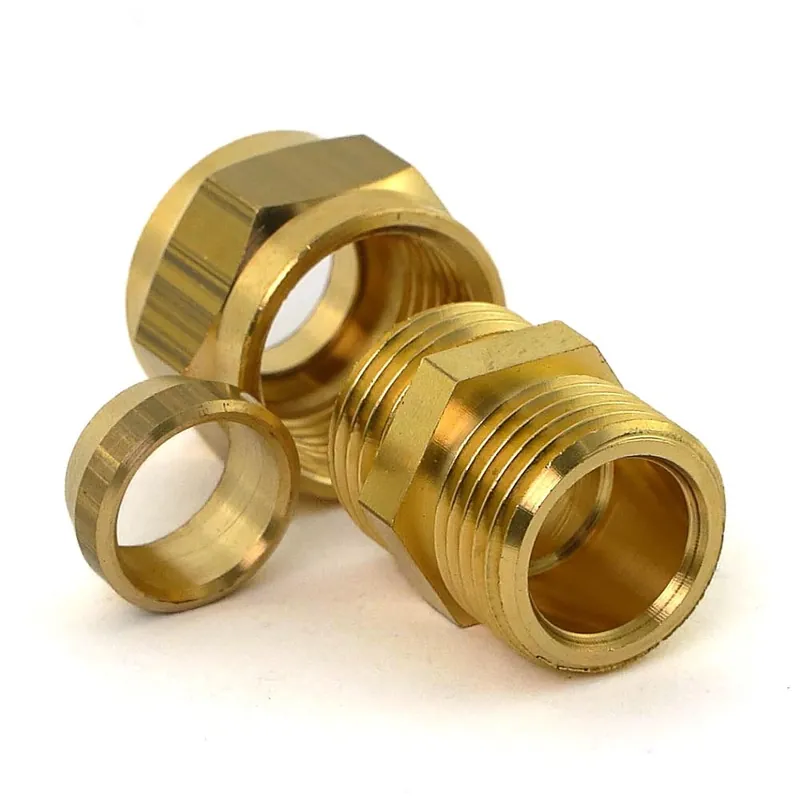 Raccord bague laiton mâle série lourde Paiement Sécurisé