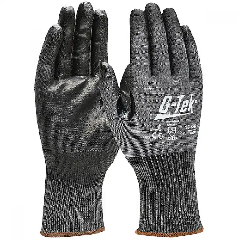 Gants manipulation de précision G-Tek 16-586 – gris – 12 paires Petit Prix