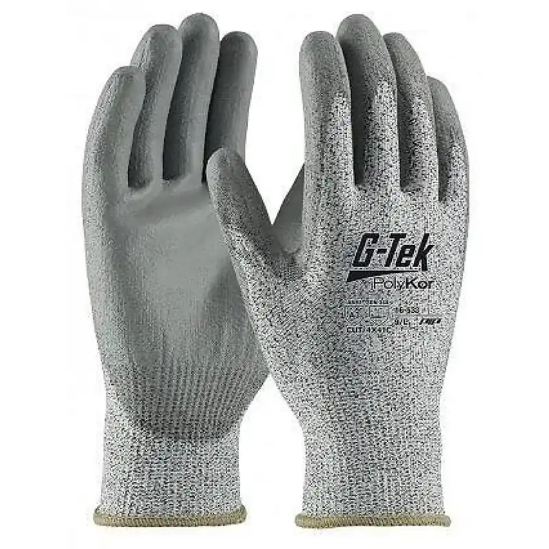 Gants anti-coupure enduits et coqués niveau C G-TEK Polykor 16-533 Top Vente