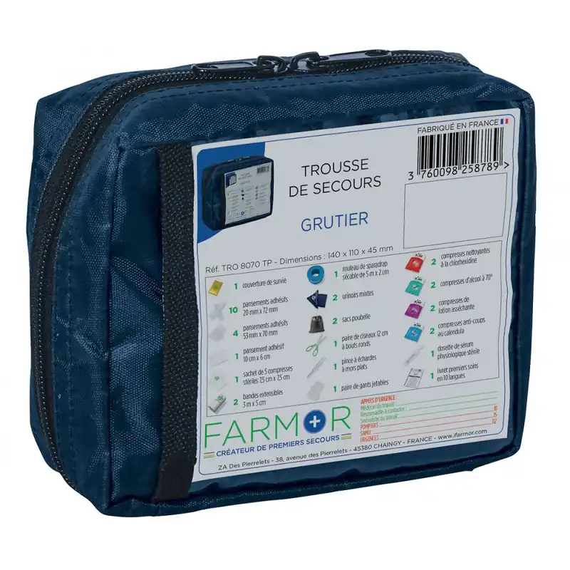 Bon Marché Trousse de secours spéciale grutier – lot de 2 trousses individuelles