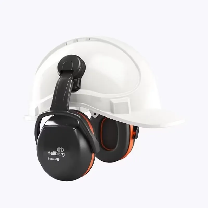 Coquilles antibruit Secure 1 pour casque de chantier -par paire -orange Dernier Modèle