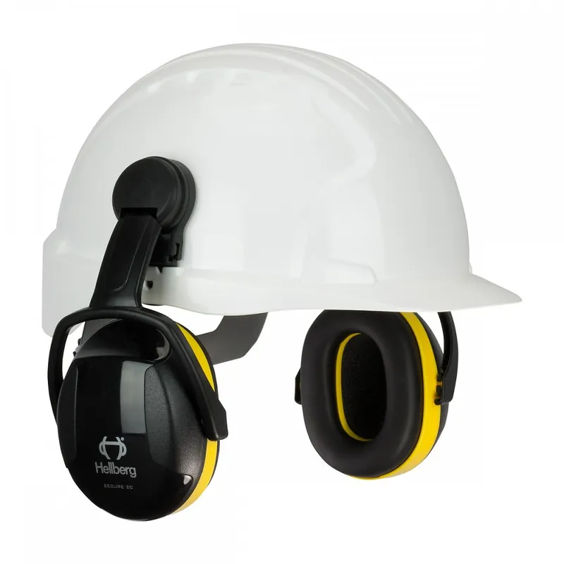 Coquilles antibruit Secure 1 pour casque de chantier -par paire -jaune Livraison Gratuite