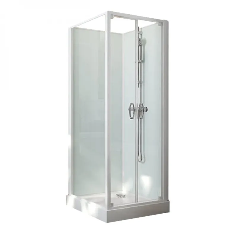 Populaire Cabine de douche 70×70 cm Iziglass 2 – accès de face portes battantes