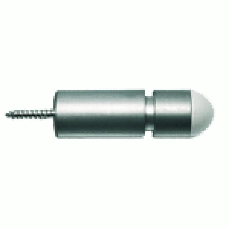 Haute Qualité Butée de porte murale – en aluminium anodisé – 25×92 mm