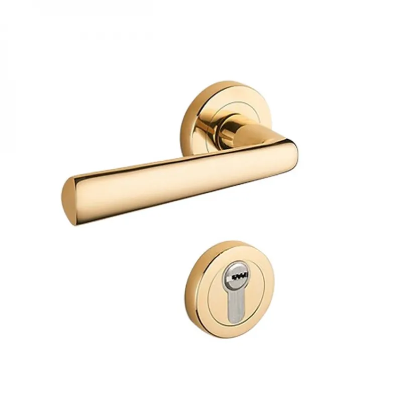 Offre Limitée Poignées de porte sur rosaces - laiton - Suède