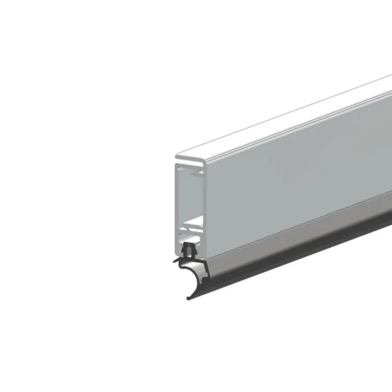Authentique Profil d'encadrement de porte ASP – aluminium anodisé – joint silicone