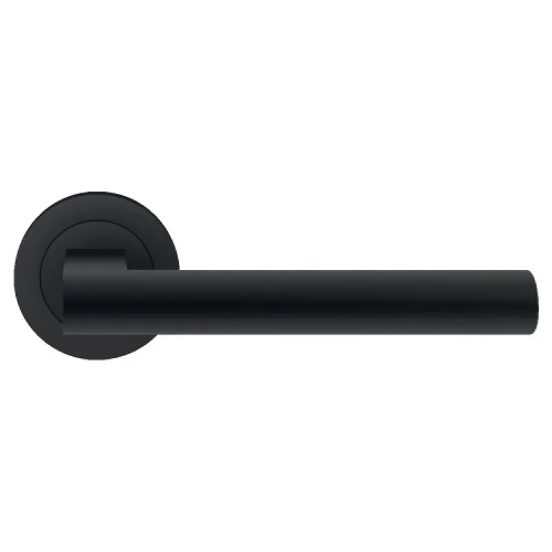 Certifié Poignées de porte sur rosaces rondes – noir Cosmos – ER45 Madeira