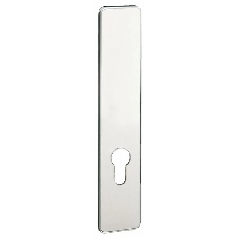Plaque de poignée de porte en aluminium anodisé – Ton argent – Golf Solde