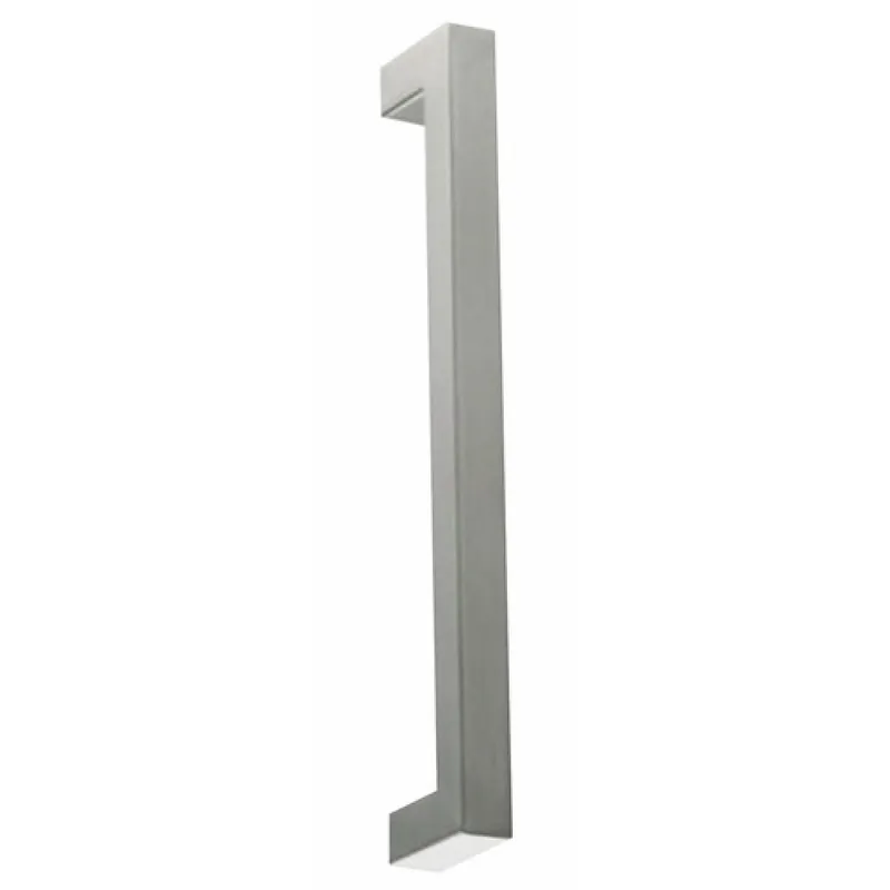 Poignée de porte battante coudée – inox 304 – profil carré – série 610 Offre Spéciale