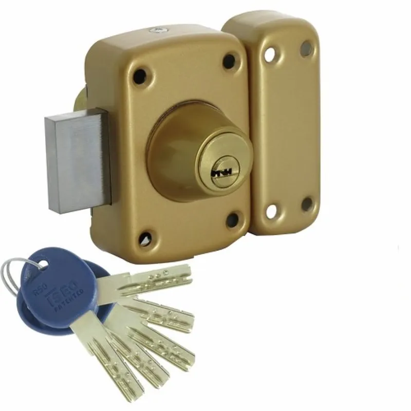 Verrou en applique – haute sûreté – cylindre double – ISR 50 Pas Cher