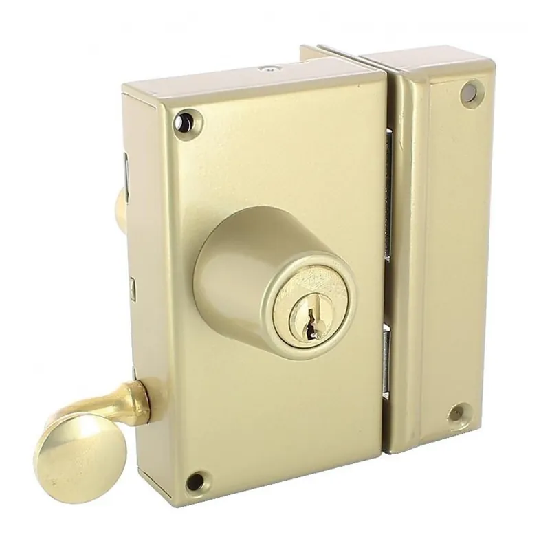 Serrure en applique verticale à tirage – à cylindre rond – VEGA 1210 Nouvel Arrivage