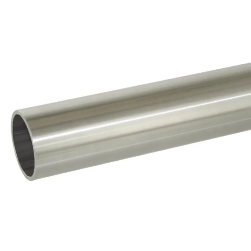 Produit De Marque Main courante ronde en inox – diamètre 42,4 mm