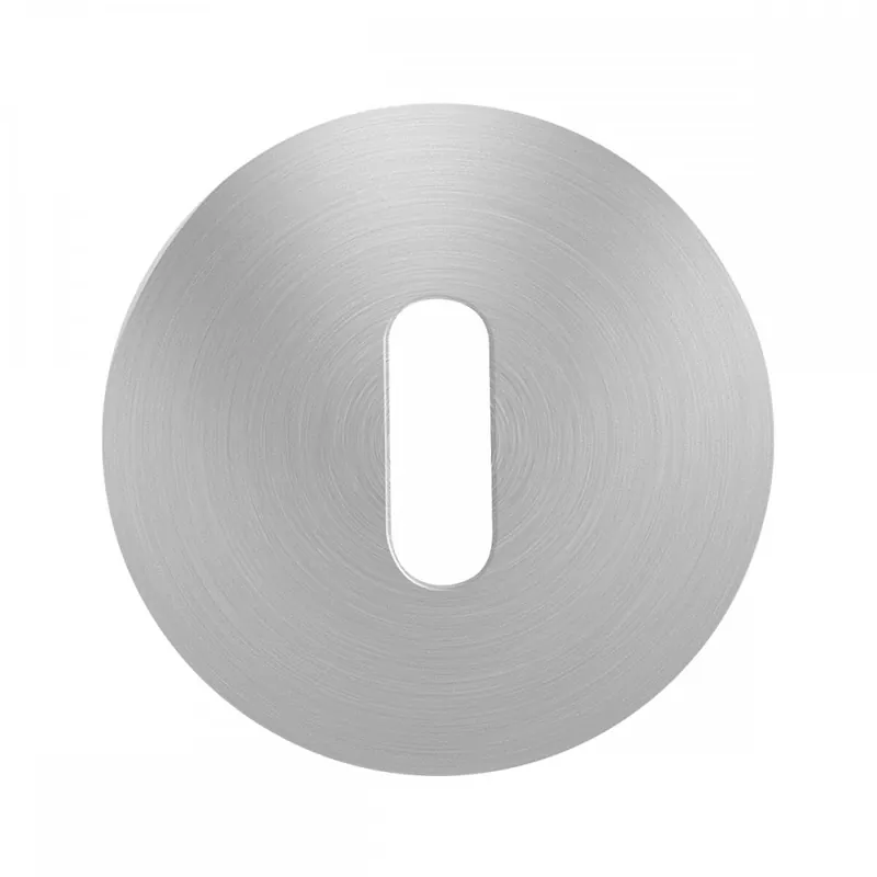 Vente Directe Rosace ronde à clipser en inox satiné Slim Style EZ170B diamètre 54 mm