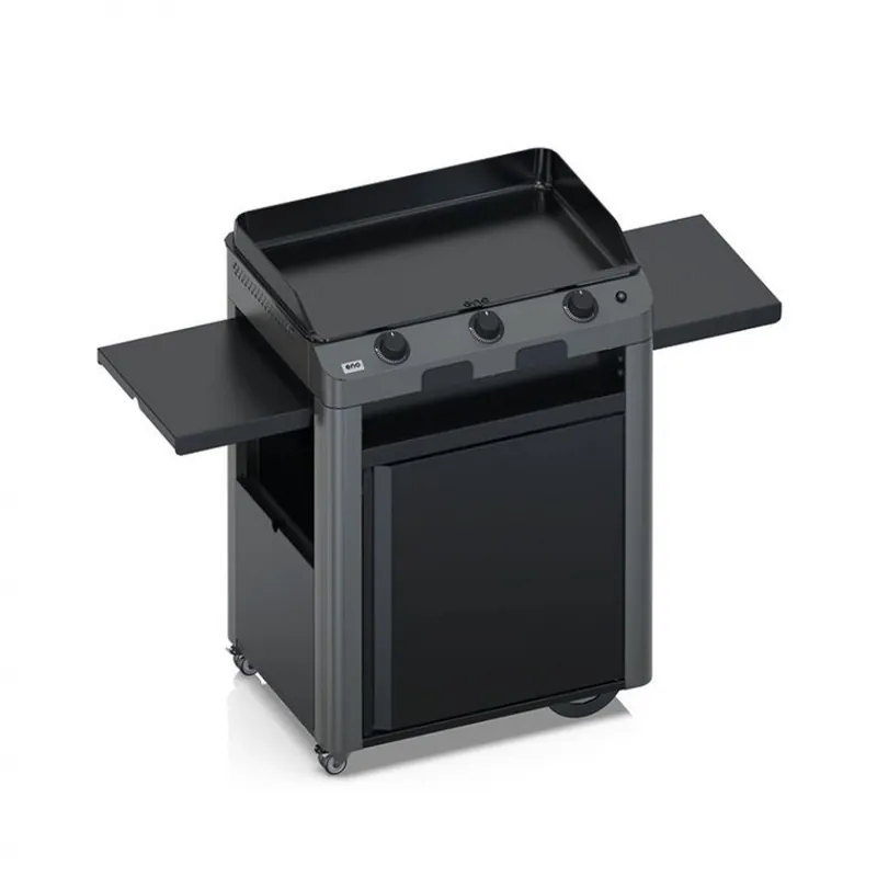 Plancha gaz 75 cm sur chariot – Combo Fusion 75 Nouvelle Collection