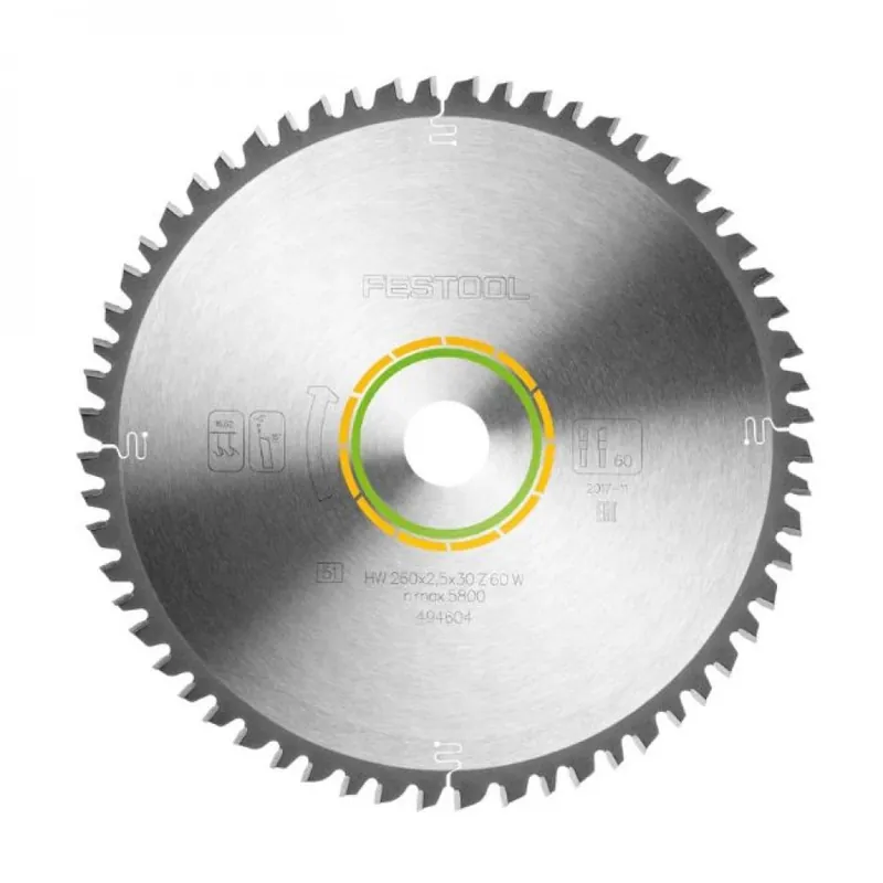Lame de scie circulaire HW 260 x 2,5 x 30 mm – 60 dents Prix Choc
