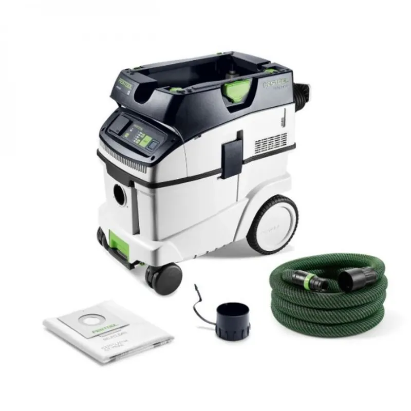 Aspirateur eau et poussières Cleantec CTM 36 EI – 1200W – classe M – cuve 36L Prix Promo