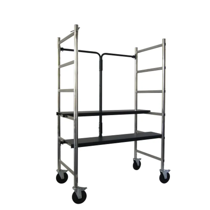 Echafaudage pliant aluminium – hauteur de travail 2,90m – CHRONO 3 Retour Gratuit