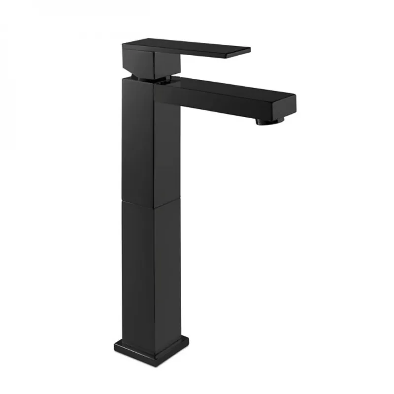 Meilleur Prix Mitigeur lavabo haut – monotrou – noir mat – GOSSIP