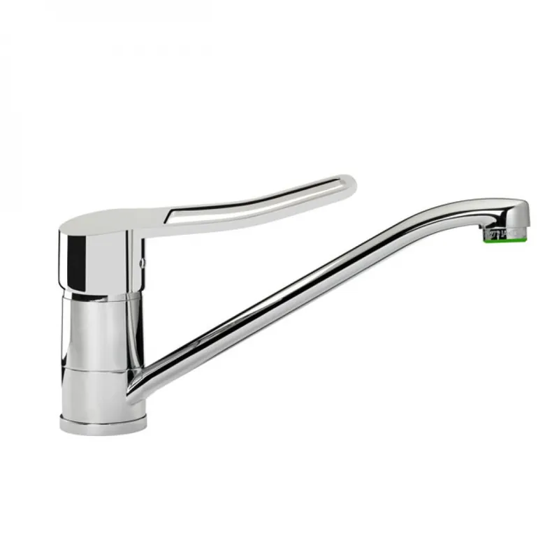 Mitigeur cuisine NF avec manette PMR ouverte et brise-jet hygiénique Super Prix