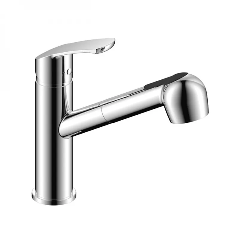 Top Vente Mitigeur cuisine monotrou avec douchette extractible – chromé