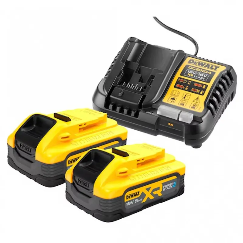 Must-Have Pack 2 batteries POWERSTACK XR 18V + chargeur