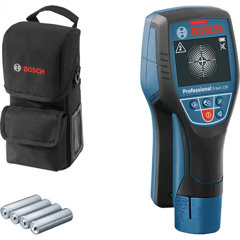 Bon Plan Détecteur multimatériaux pro Scanner mural D-tect 120 + housse – 0601081303