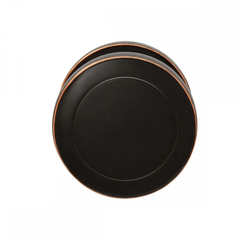 Bouton de porte pivotant en inox – disque diamètre 54mm – EK530D – brun Satisfait Ou Remboursé