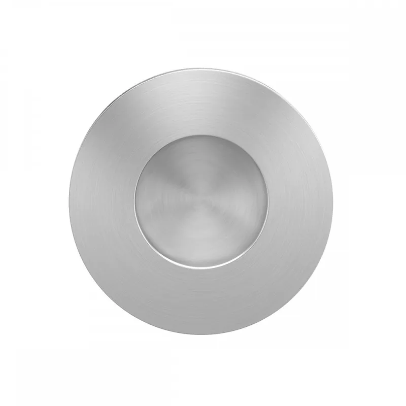 Poignée cuvette ronde – pour porte en verre – série EZ1706 GS – inox satiné Achat Immédiat